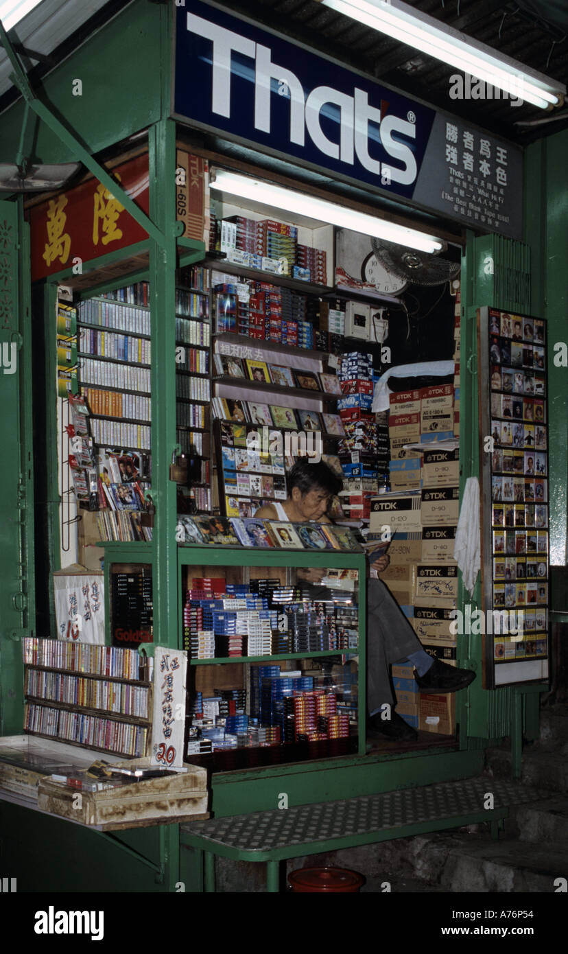 Asien Asien China Hong Kong Hong Kong Insel Sheung Wan Stockfoto