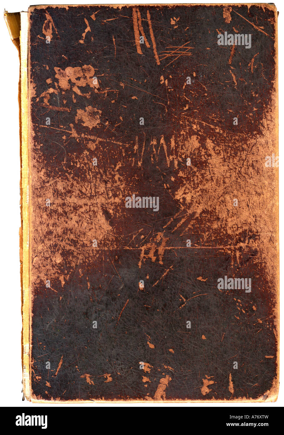 Leder Bucheinband Stockfotografie Alamy