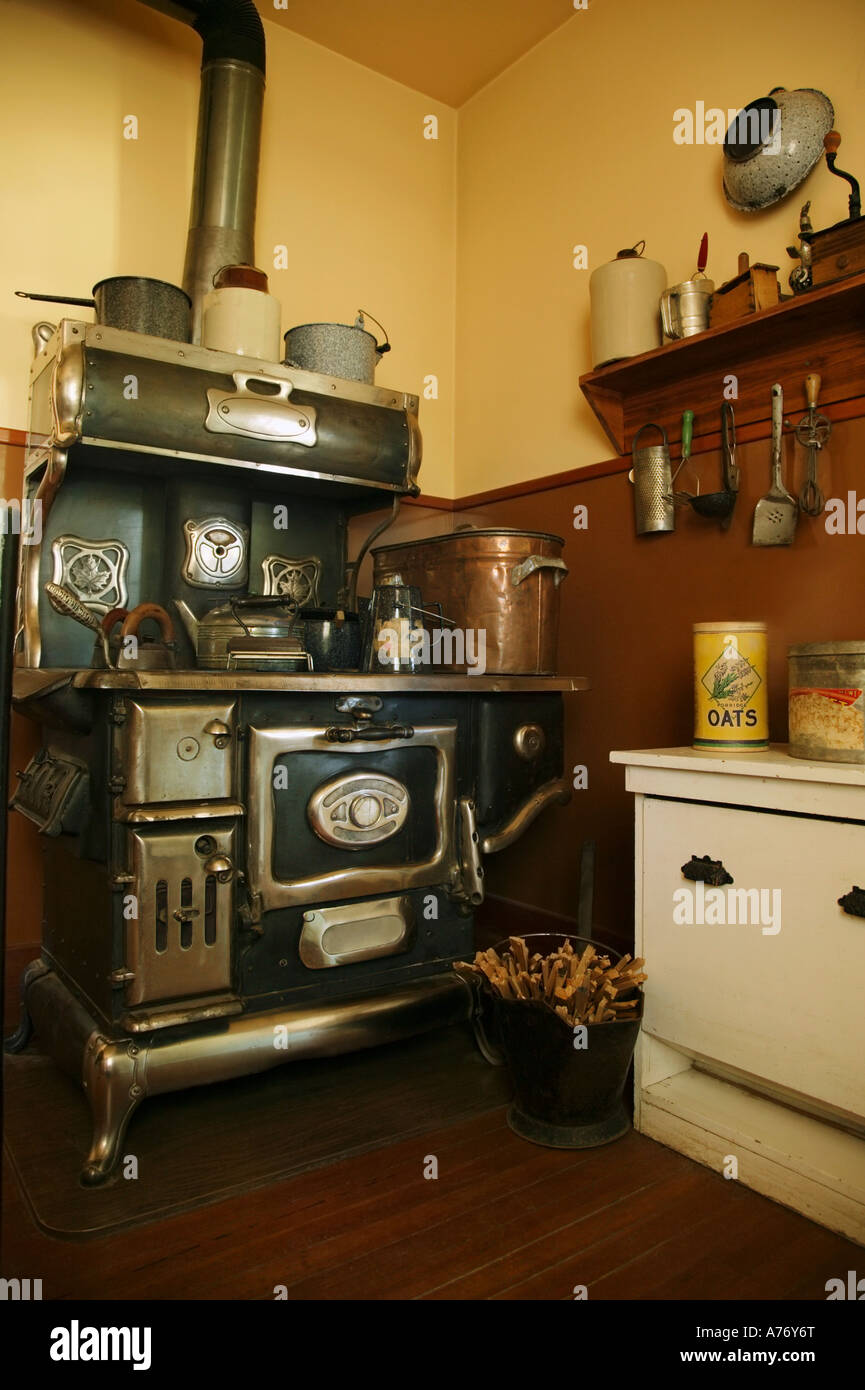 Altmodische Küche Stockfoto