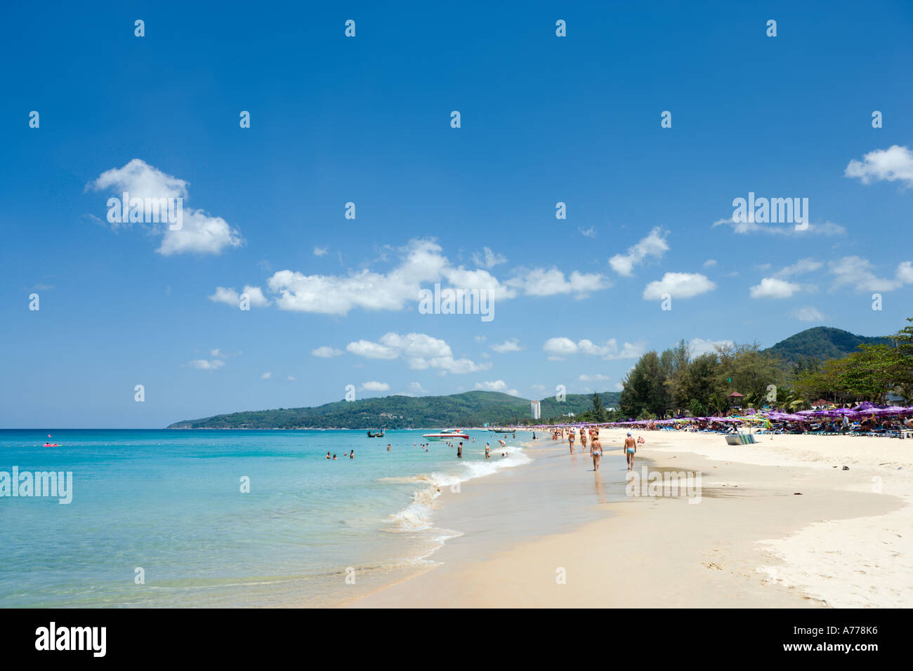 Karon Beach, Phuket, Thailand Stockfoto