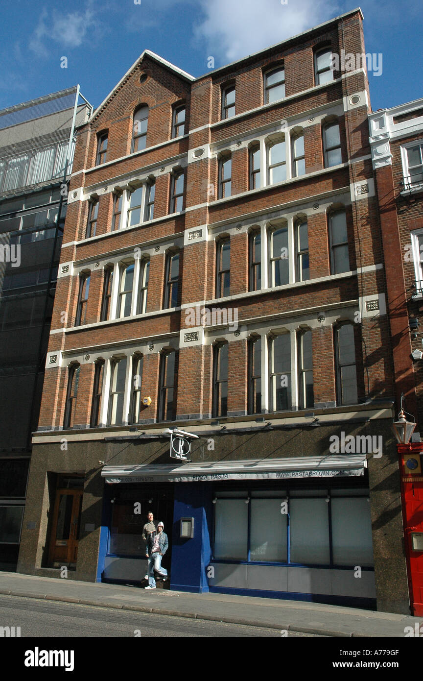 Keine 35 Bow Street London UK Stockfoto