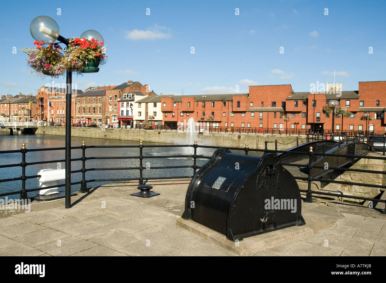 Prinzen-Kai in der Stadt Hull, Yorkshire, England, UK Stockfoto