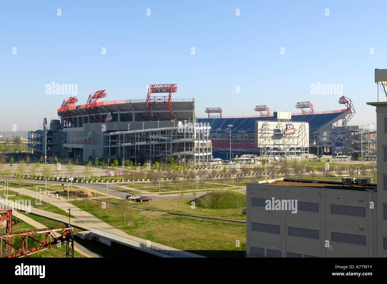 LP Feld Tennessee Titans NFL Football Team Stadion Nashville Tennessee TN Stockfoto