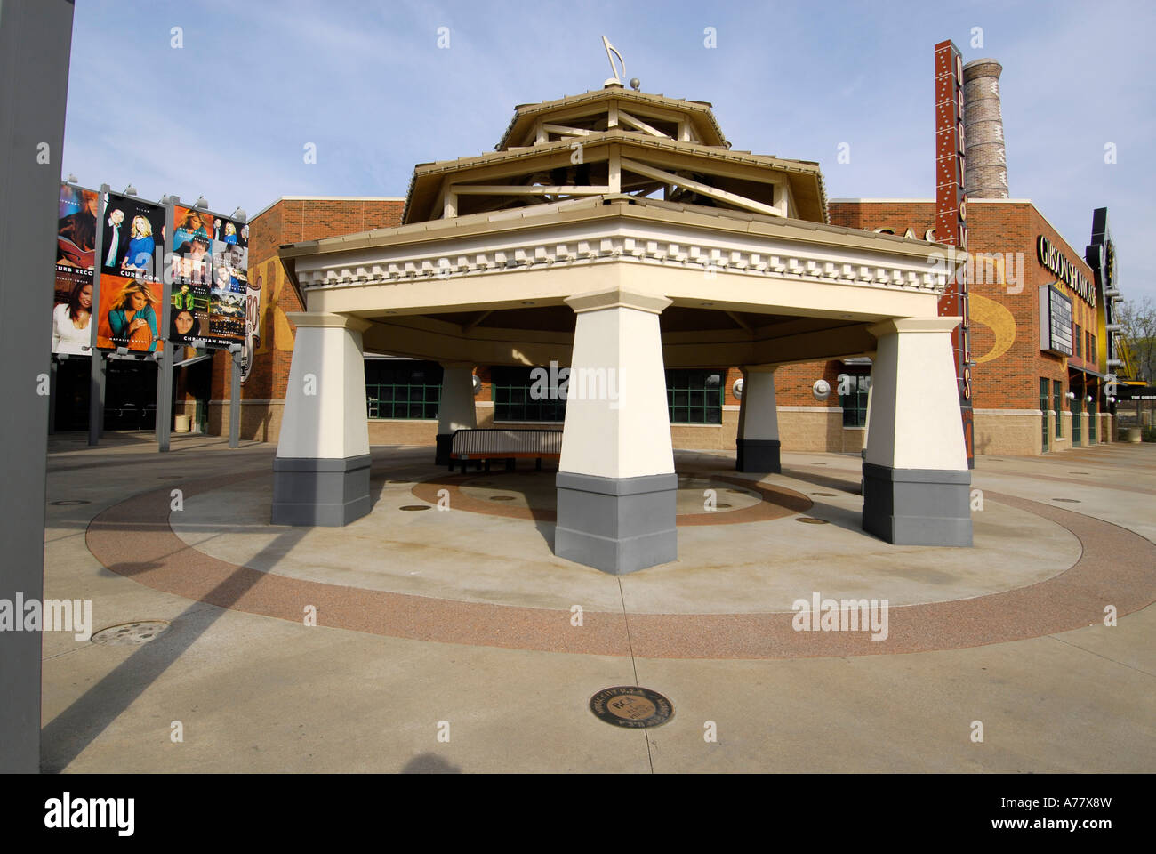 Musikstadt U S A Walk of Fame Nashville Tennessee TN Tenn US USA Vereinigte Staaten von Amerika American Music City Stockfoto