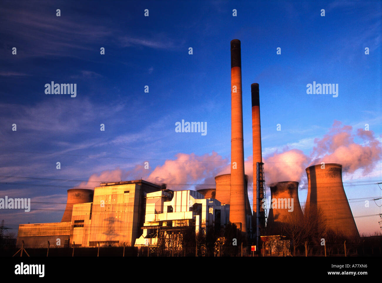 Ferrybridge 'C' Power Station, Ferrybridge, West Yorkshire, England, UK. Stockfoto