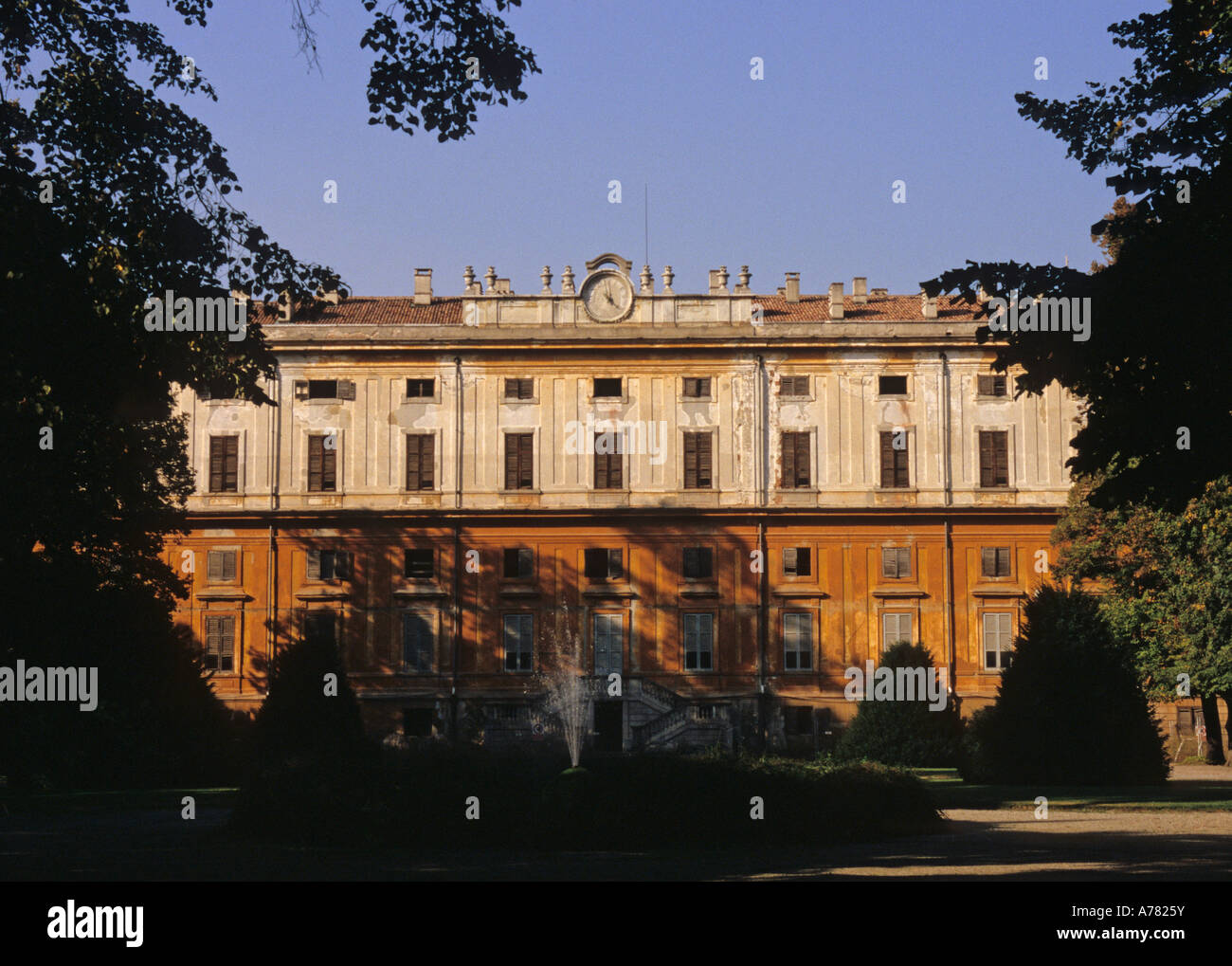 Villa Reale eine verlassene Königspalast in den Park von Monza Lombardei Italien Stockfoto