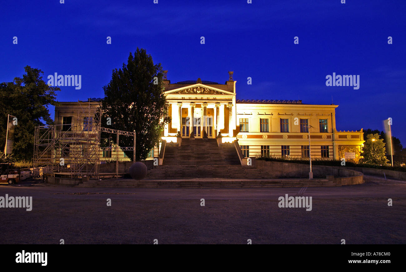 Staatliches Museum Schwerin State Museum Stockfotos und