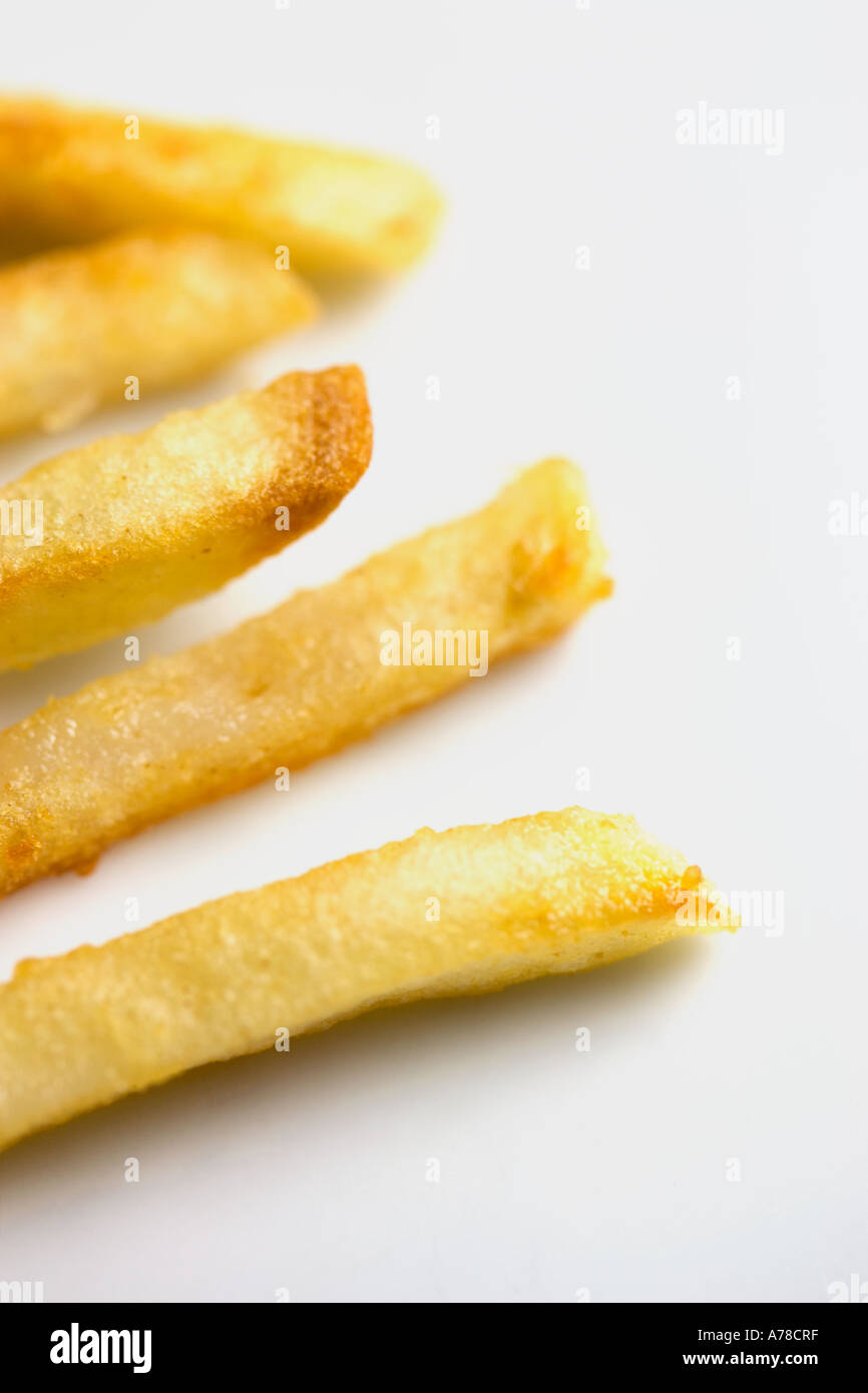 ABSTRAKTE POMMES FRITES Stockfoto