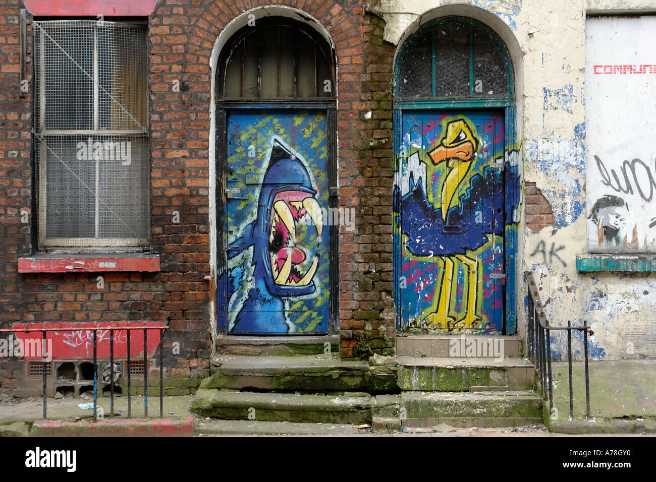 Seel Straße Liverpool Stockfoto