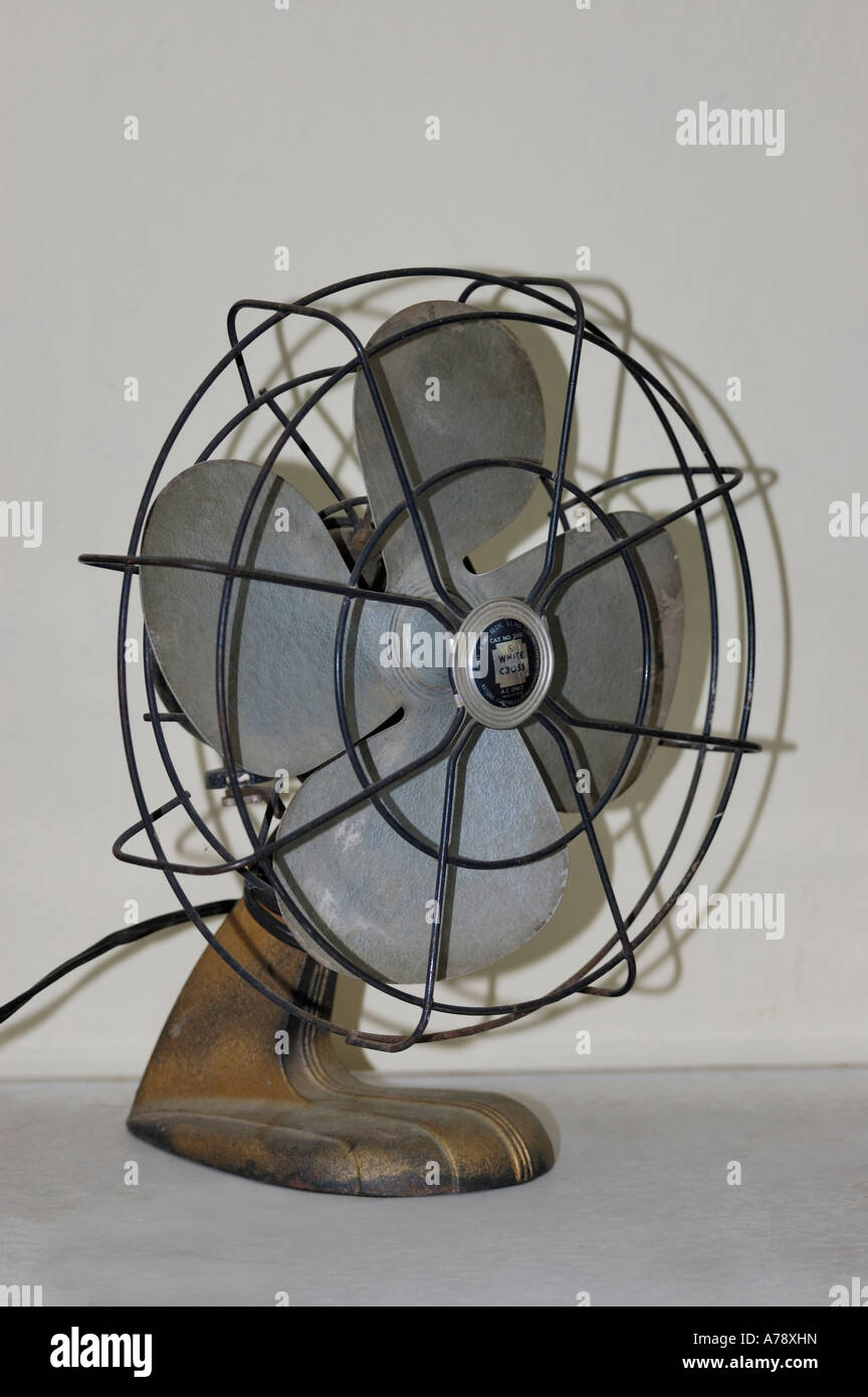 Antike rotierenden Ventilator aus der Mitte des zwanzigsten Jahrhunderts Stockfoto