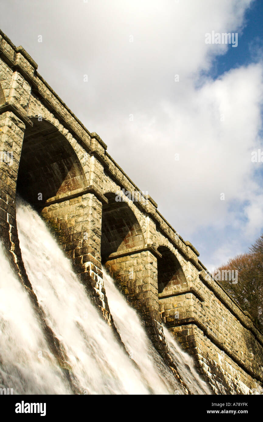 Burrator Damm auf Dartmoor. Devon, UK Stockfoto