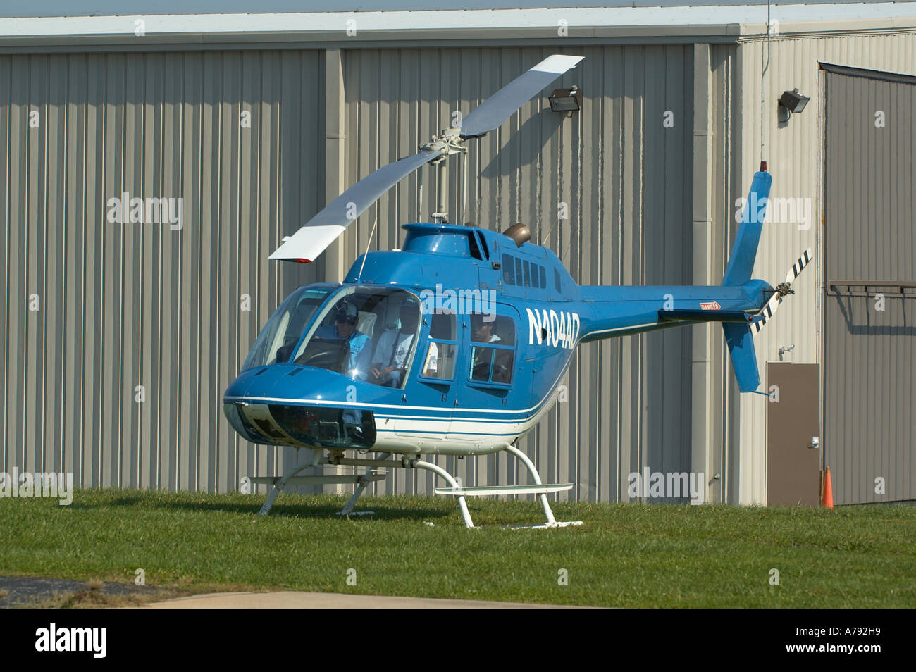 Bell 206 Jetranger Hubschrauber Stockfoto