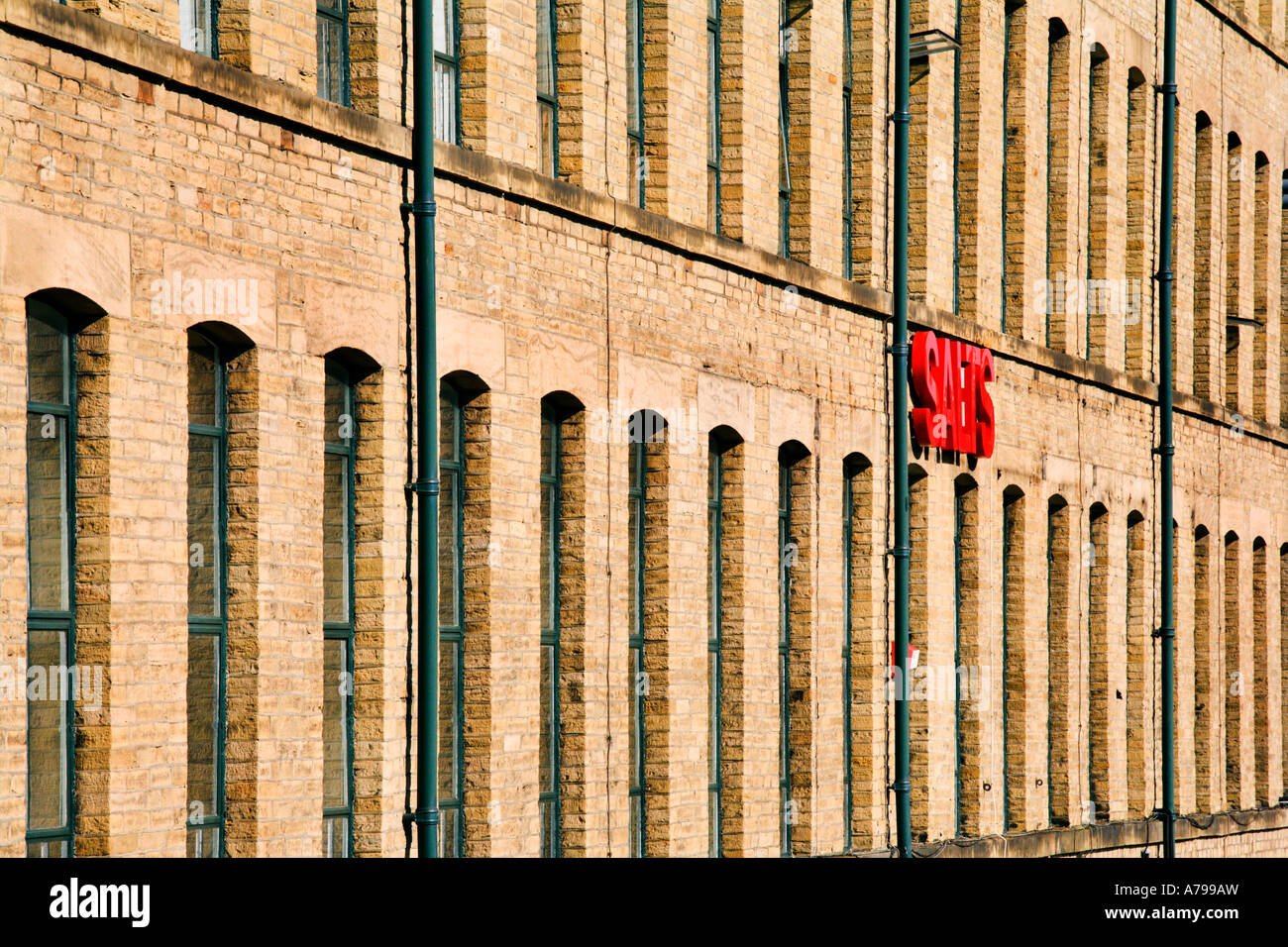 Salts Mill in Saltaire, Bradford, West Yorkshire, England Stockfoto