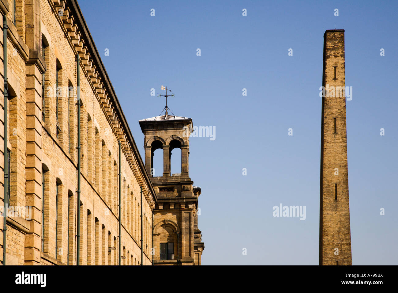 Salts Mill in Saltaire, Bradford, West Yorkshire, England Stockfoto