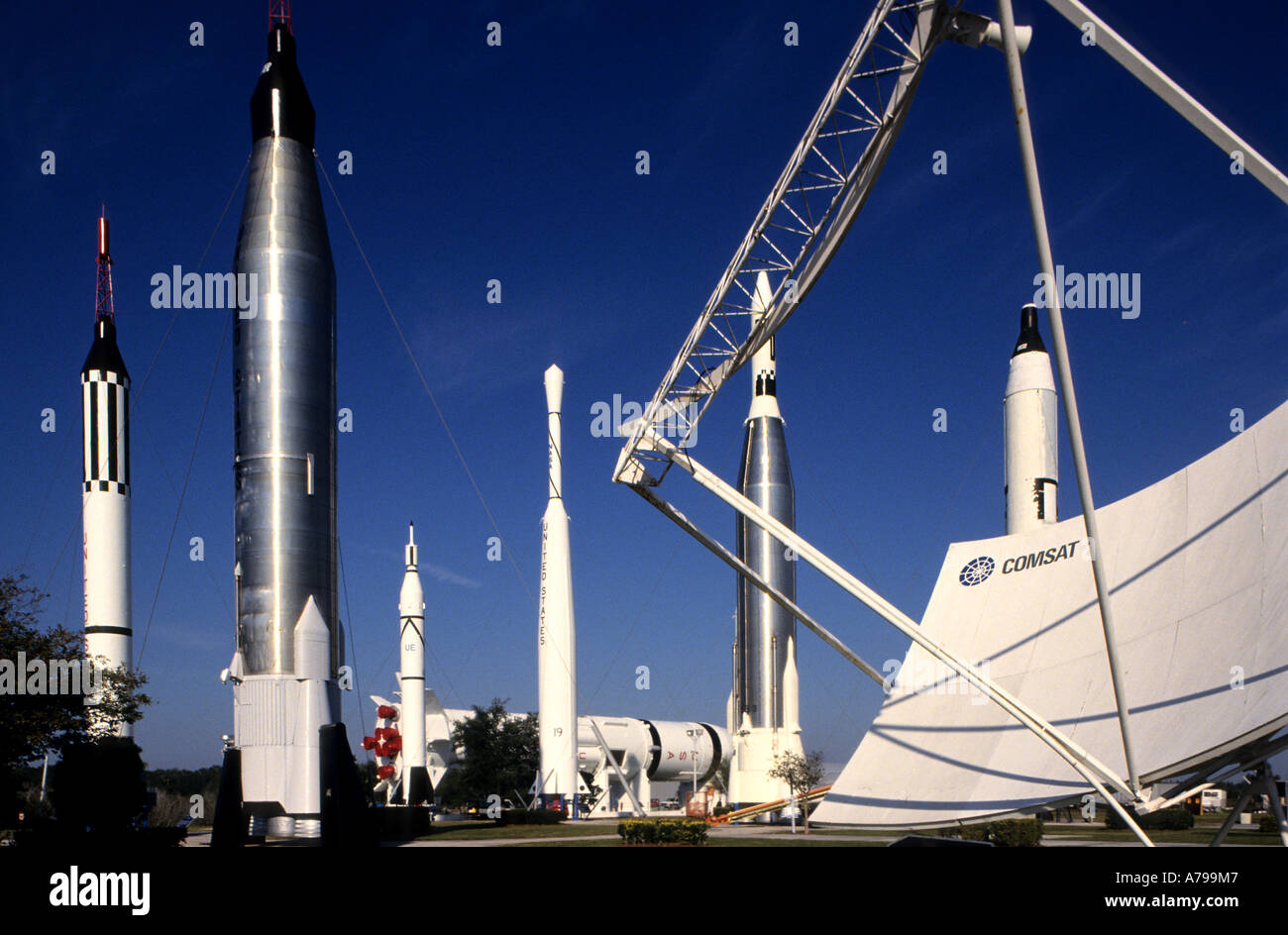 Vereinigte Staaten von Amerika Florida NASA JFK John F. Kennedy Space Center Stockfoto