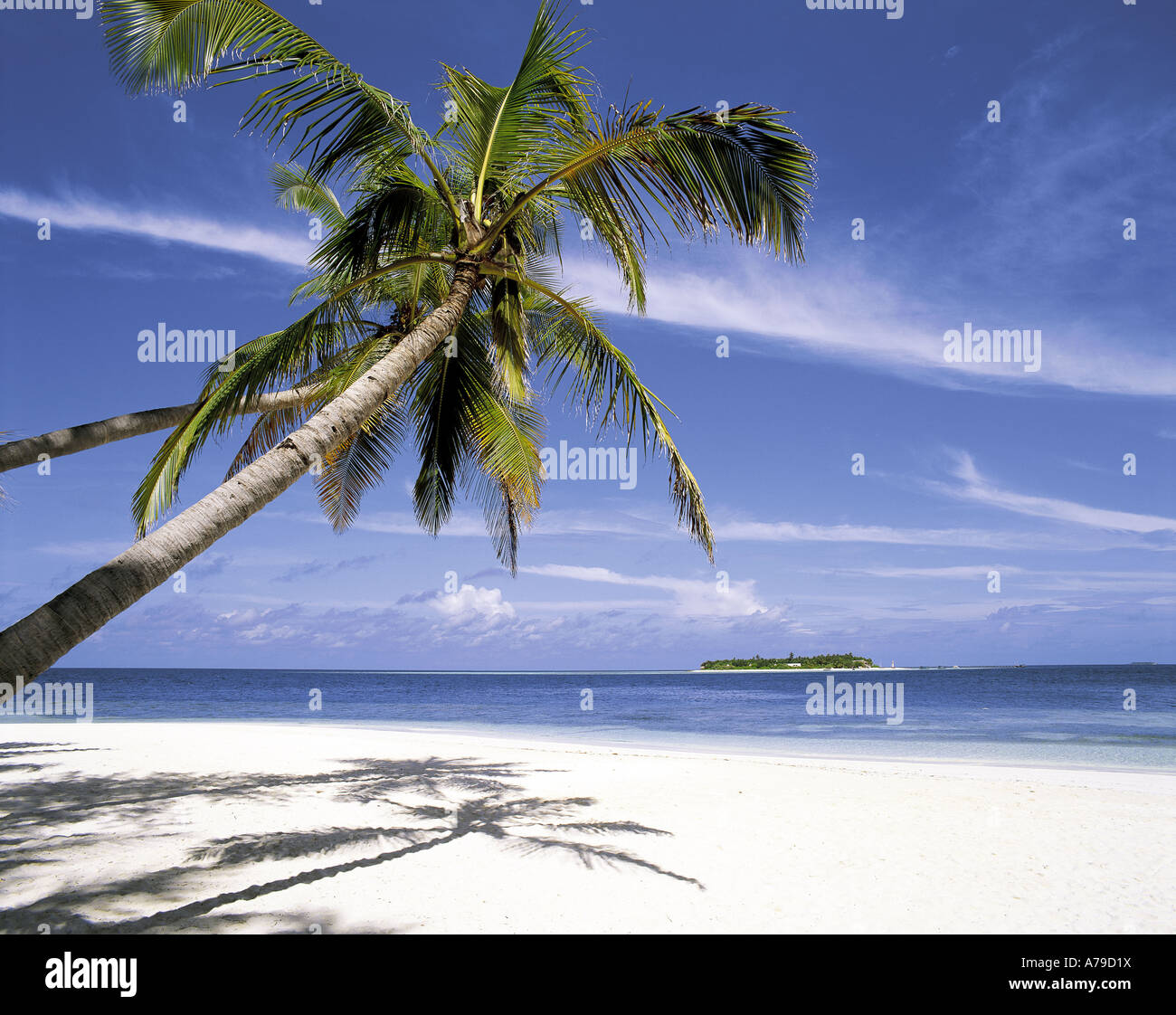Kuda Bandos Island Malediven Stockfoto