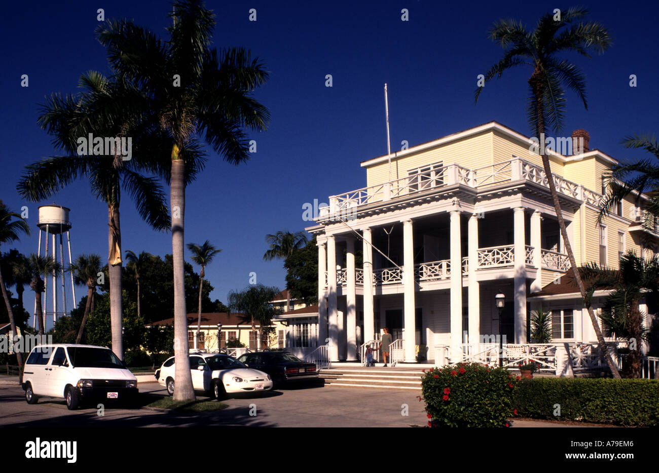 Palm Beach Florida Villa Villa Vereinigte Staaten Vereinigte Staaten Stockfoto