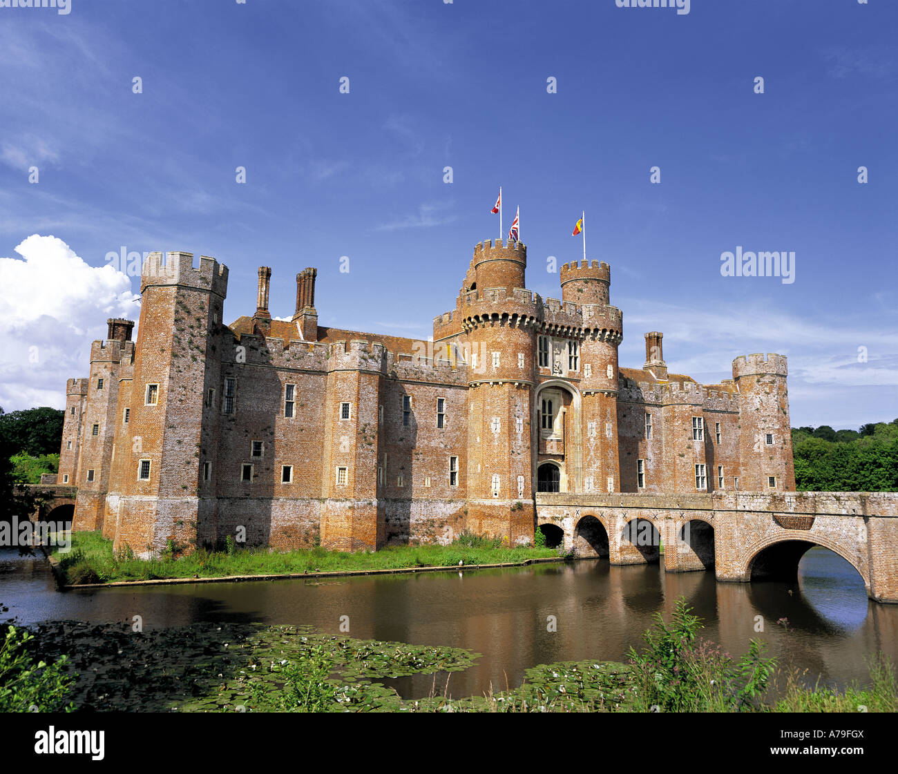 Herstmonceux East Sussex England UK Stockfoto