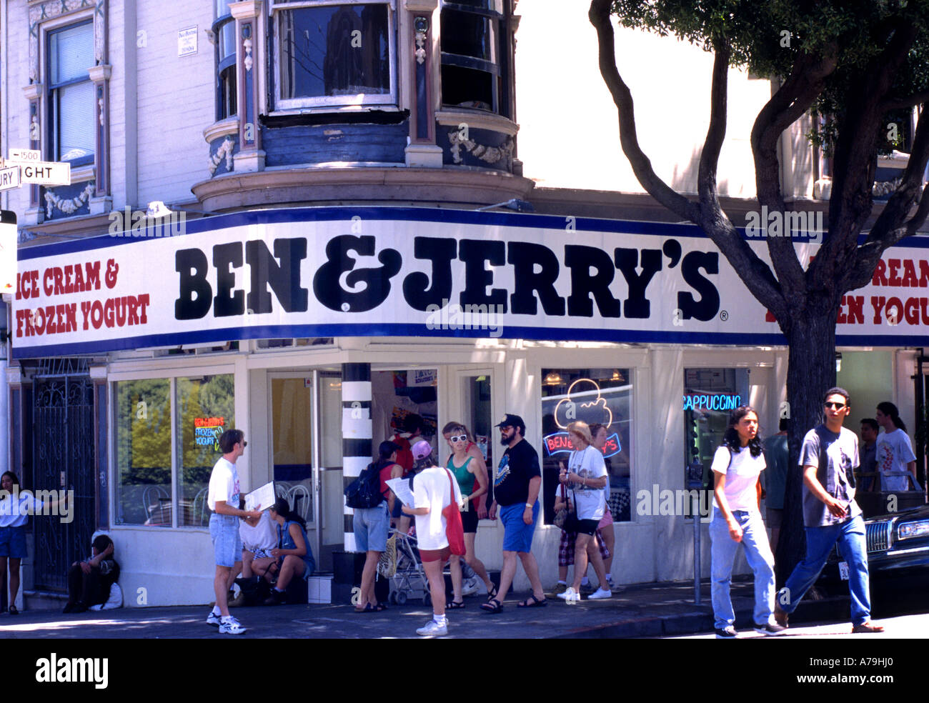Ben &amp; Jerry s Eis Eis Los Angeles California Stockfoto