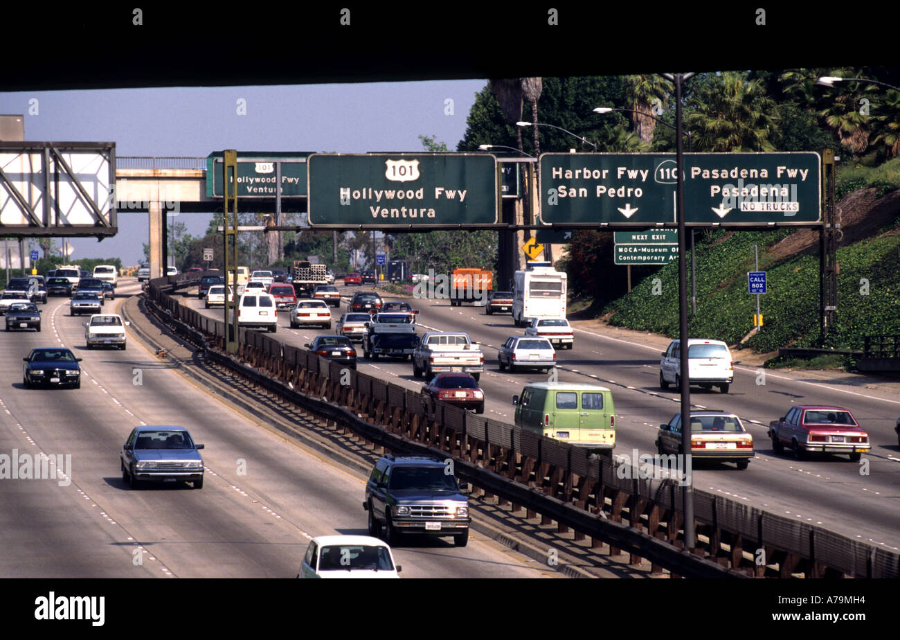 Kalifornien United States Highway Auto Autos interstate Stockfoto