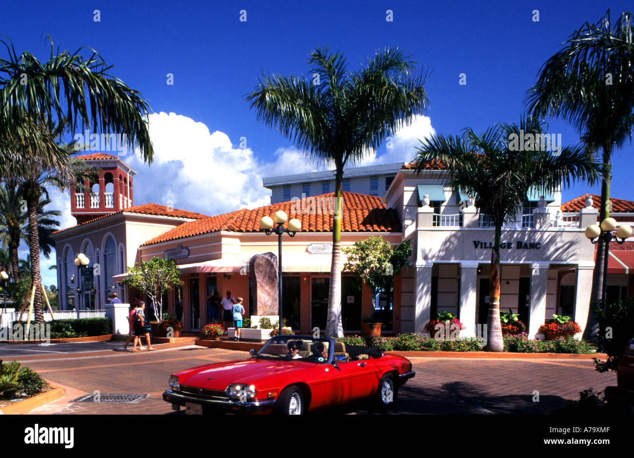 Naples Florida Beach Villa Villa-USA Stockfoto