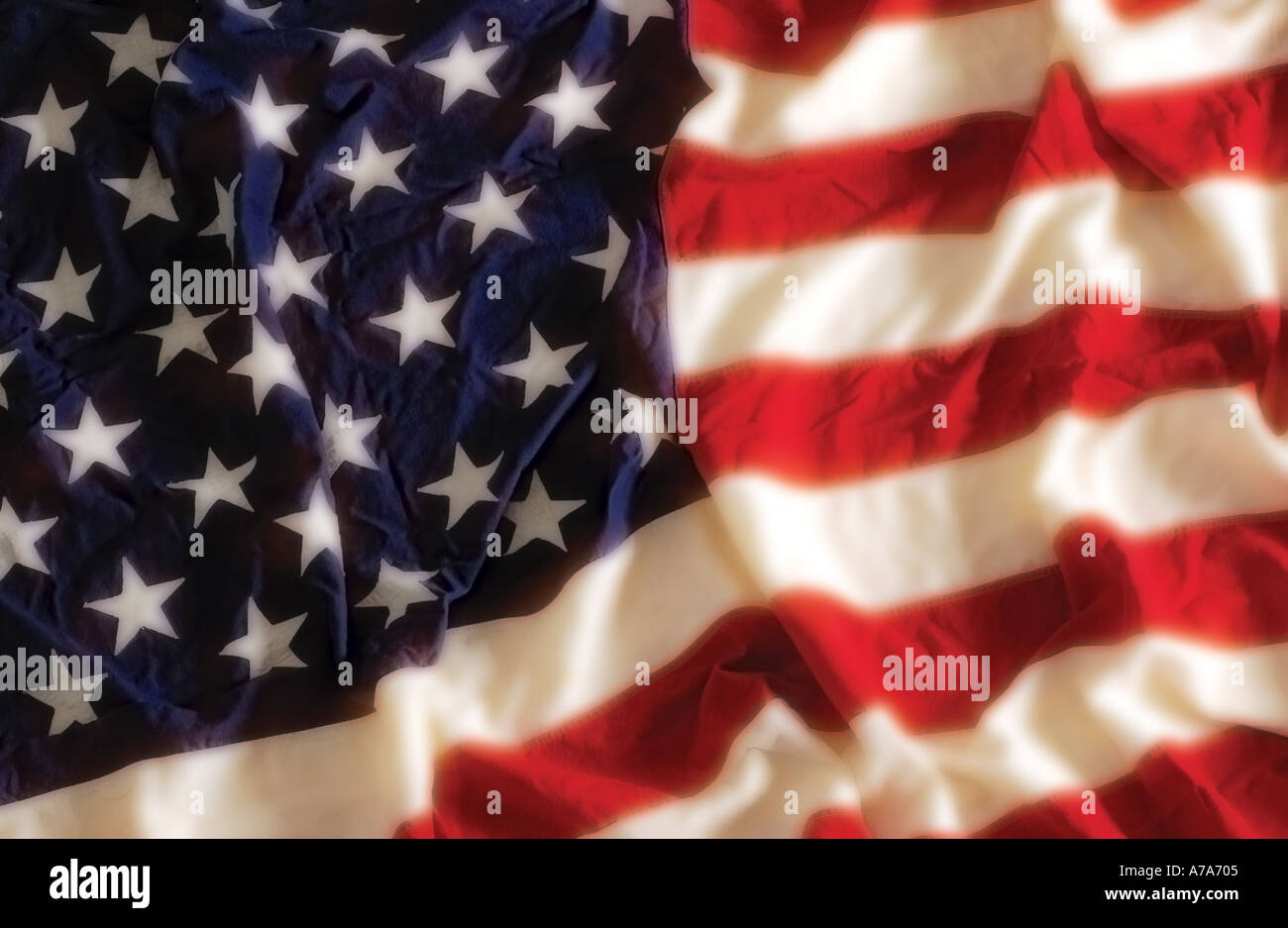 amerikanische Flagge Stockfoto