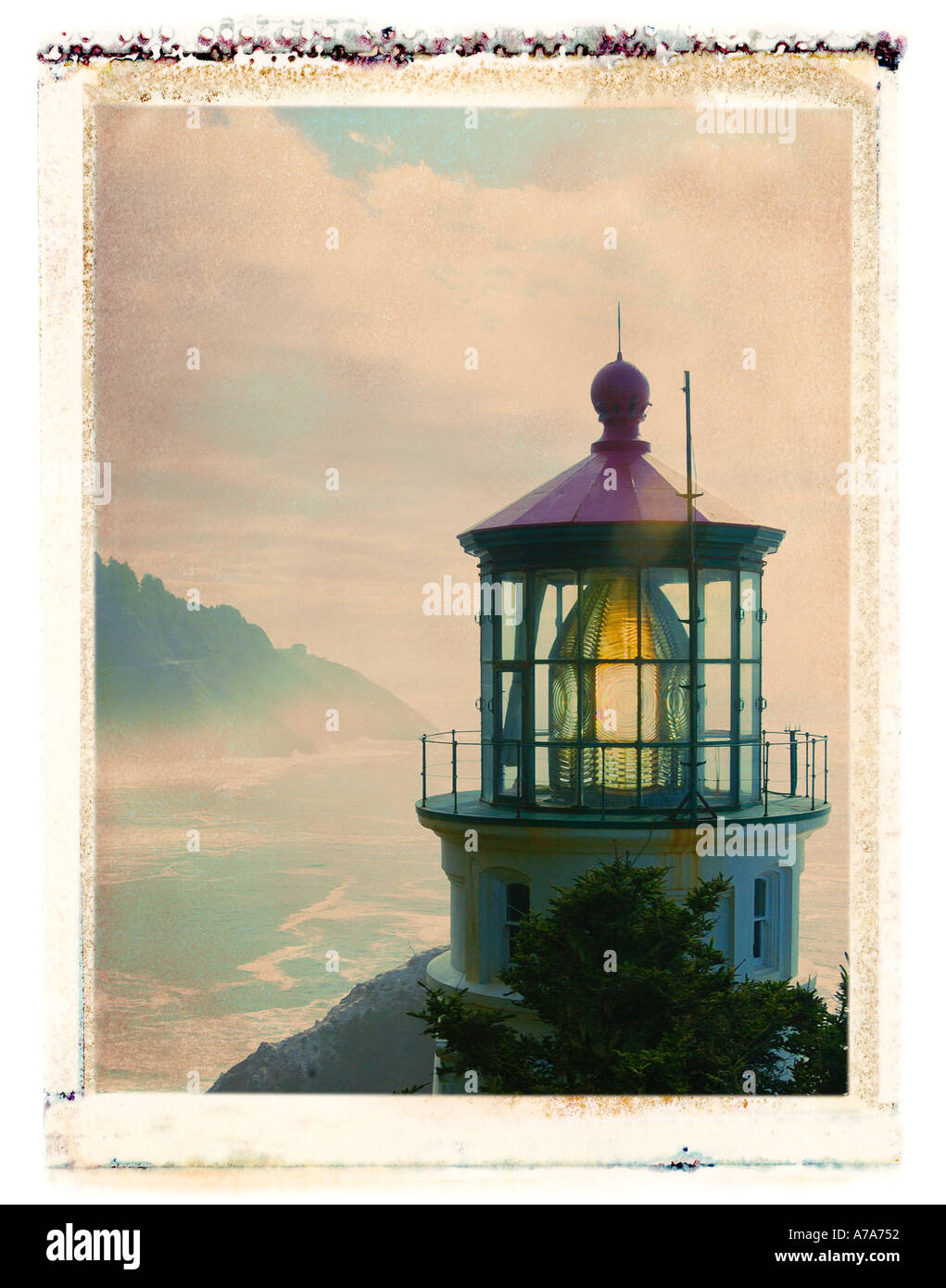 Heceta head Lighthouse oregon Stockfoto