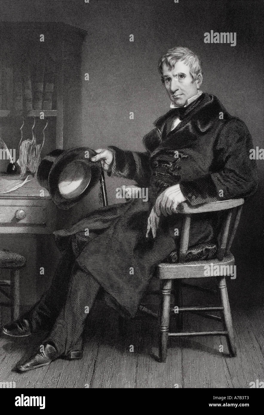 William Henry Harrison, 1773-1841. Amerikanische Offizier, Politiker und 9 Präsident der Vereinigten Staaten. Stockfoto