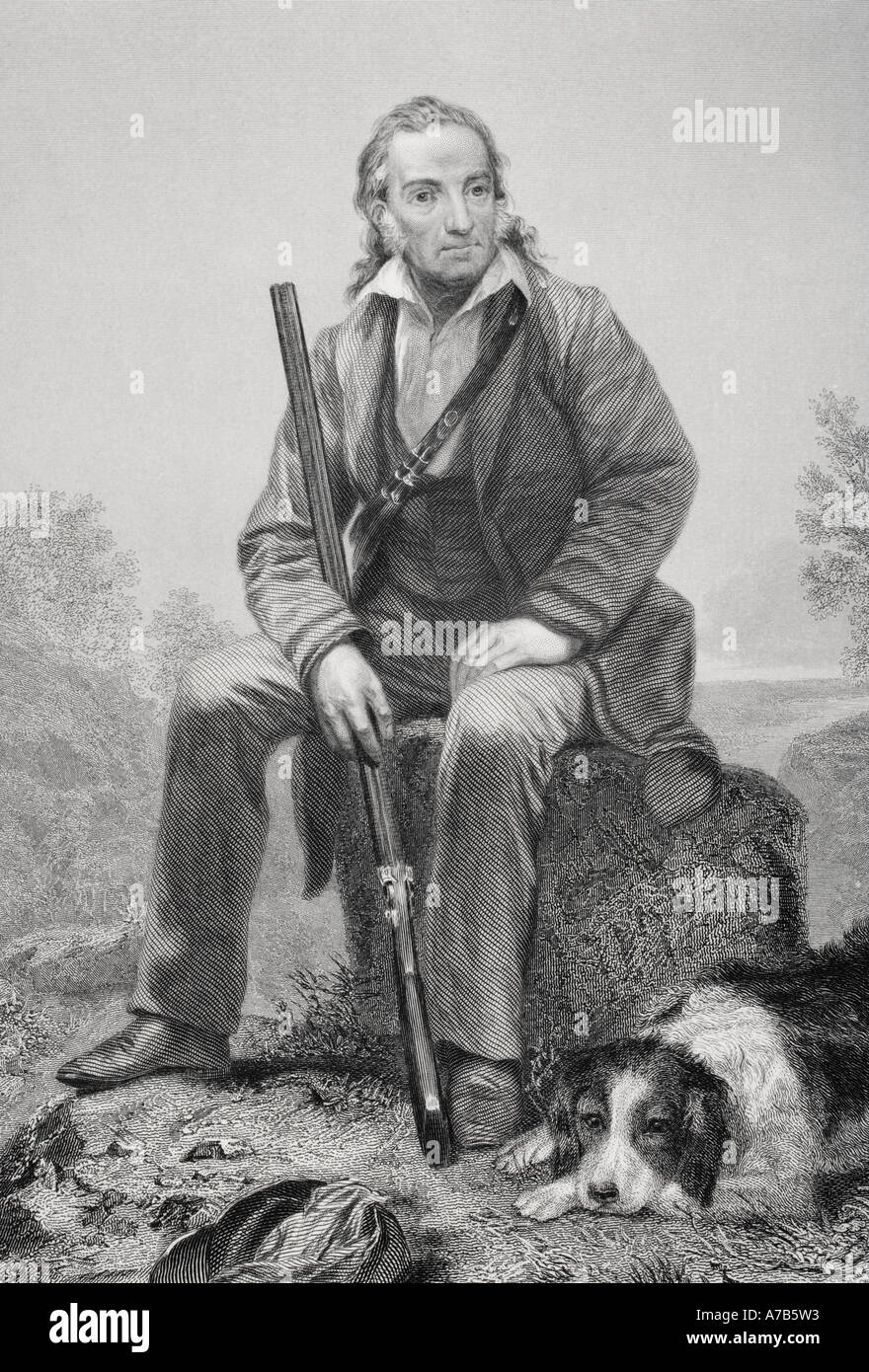 John James Audubon, 1785 - 1851. Amerikanische Ornithologe, Künstler und Naturwissenschaftler. Stockfoto