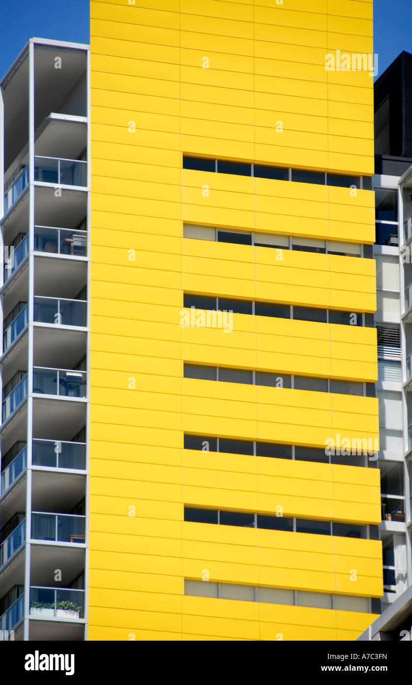 Hoch steigen Appartementhaus Pyrmont Sydney NSW Australia Stockfoto