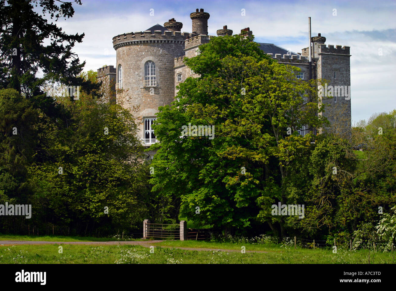 Slane Castle Stockfoto