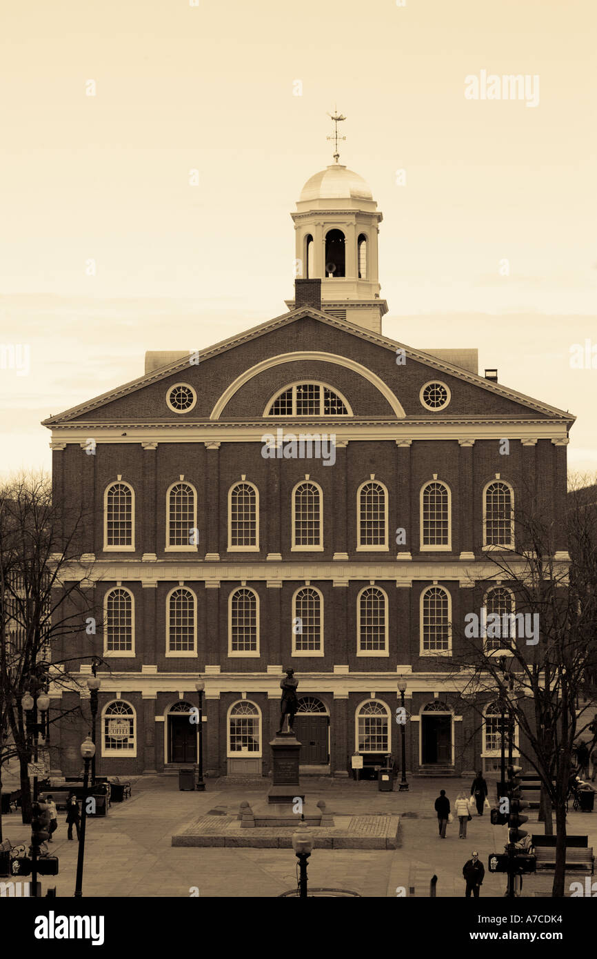 Faniel Hall Marketplace Boston, Massachusetts Stockfoto