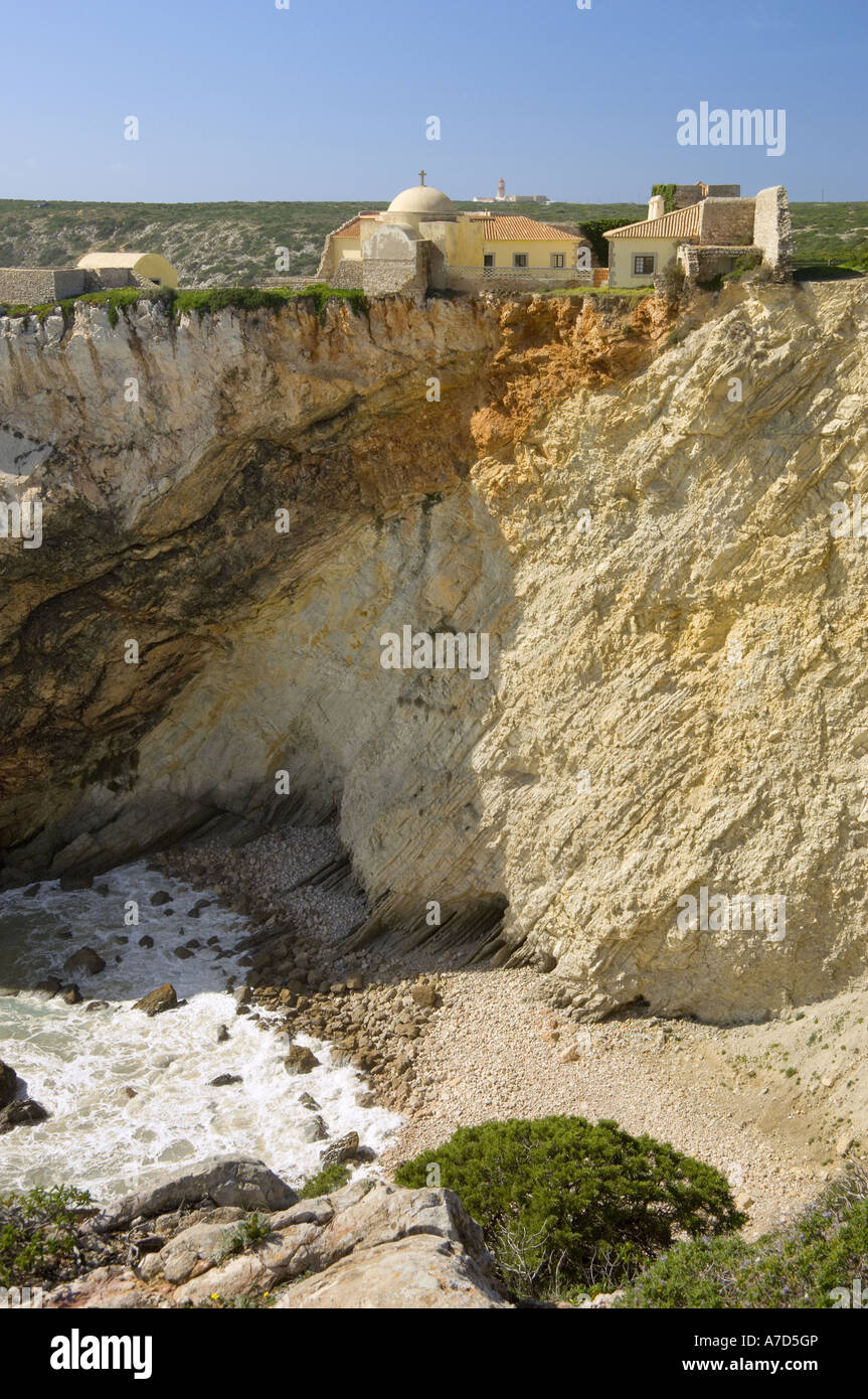 Das Forte De Beliche, in der Nähe von Kap St. Vincent, Portugal, Algarve Stockfoto