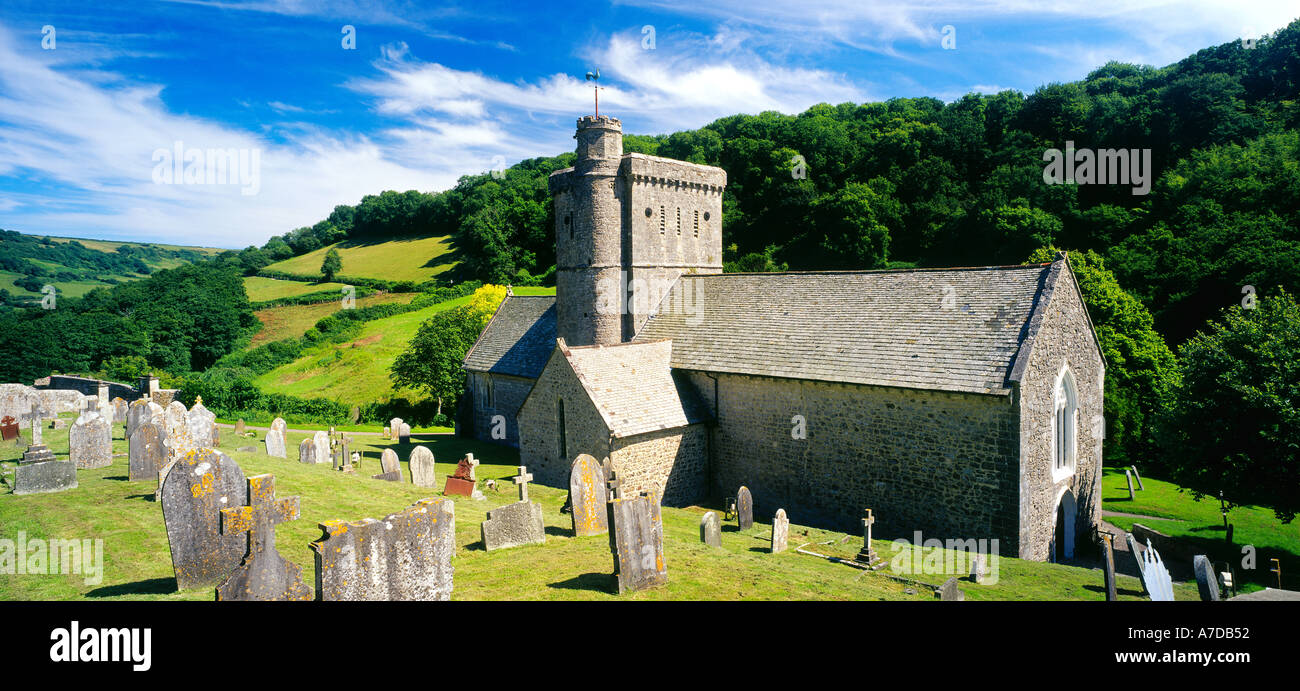 St. Winifreds Kirche Branscombe Devon UK Stockfoto