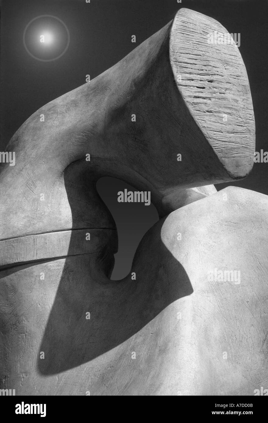 Henry Moore Skulpturen Hong Kong Stockfoto
