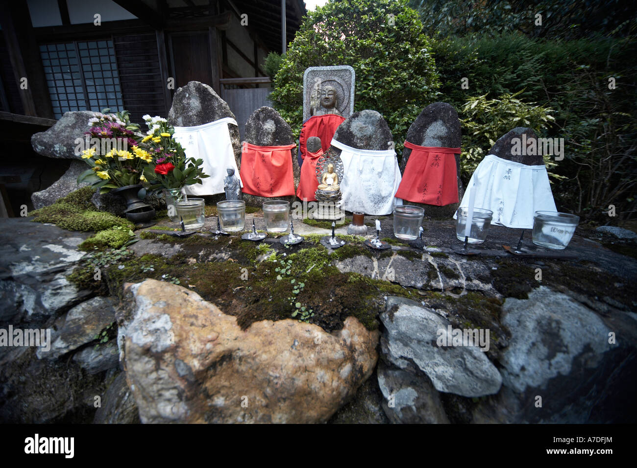 Verzierten Schrein in Nanzenji Saisho im Tempel der Stadt Kyoto Japan Asien traditionellen Altbaus Stockfoto