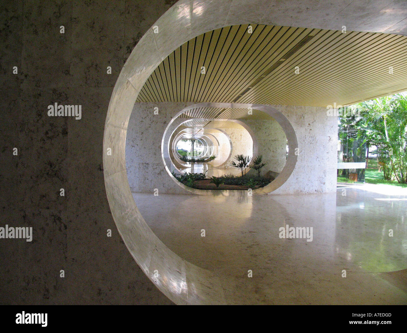 Das Wohnhaus wohnt Kilma, in Brasilia-BR Stockfoto