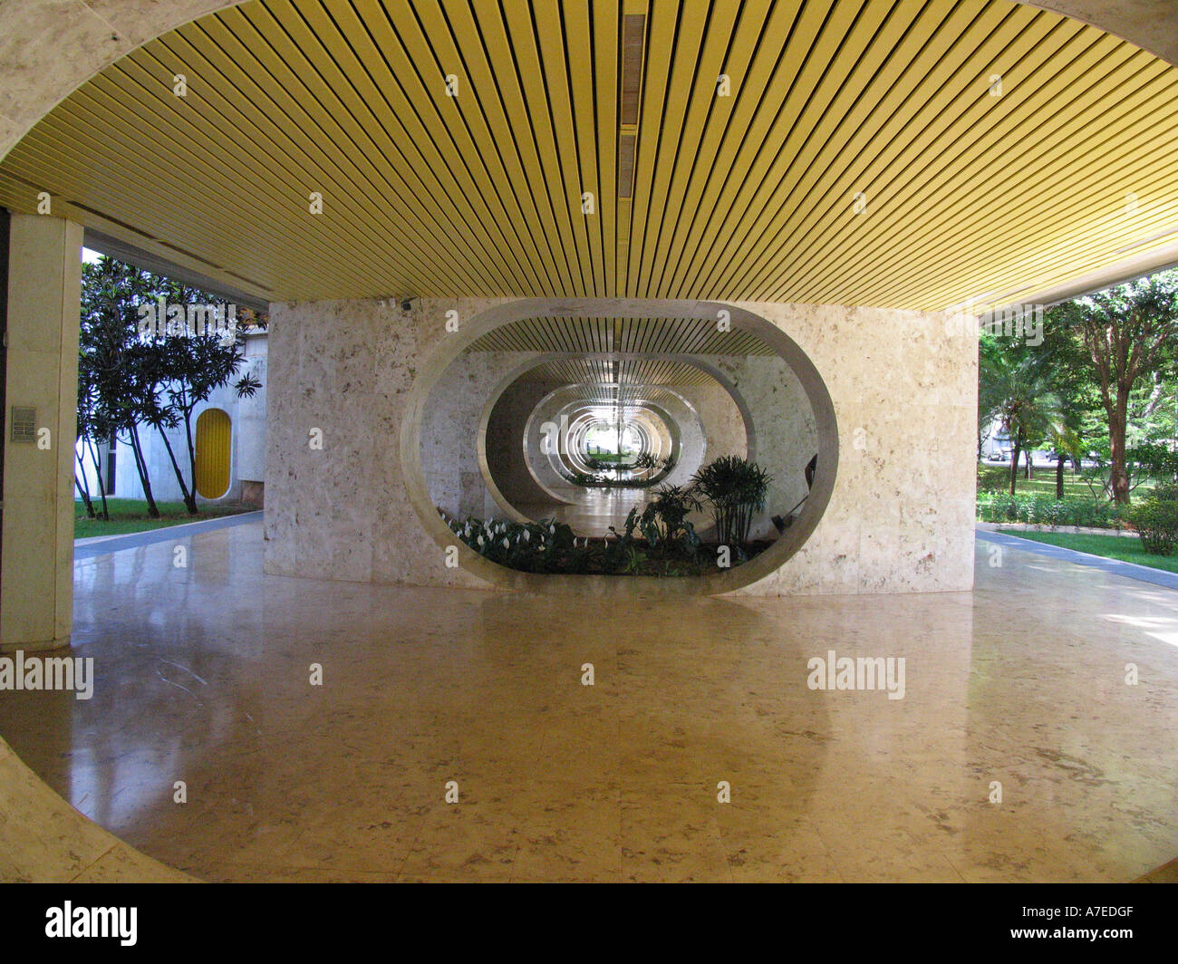 Das Wohnhaus wohnt Kilma, in Brasilia-BR Stockfoto