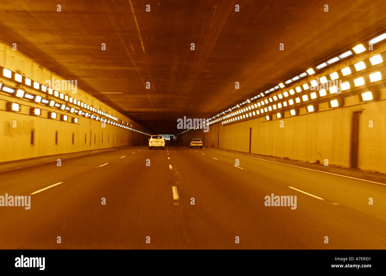 Straßentunnel Stockfoto