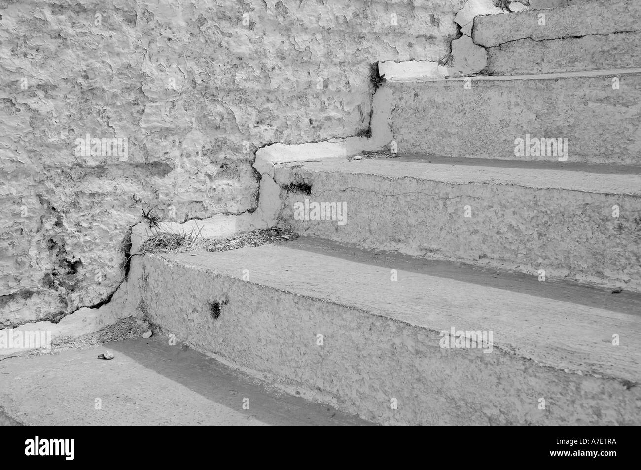 Schritte Capileira Andalusien Spanien Stockfoto