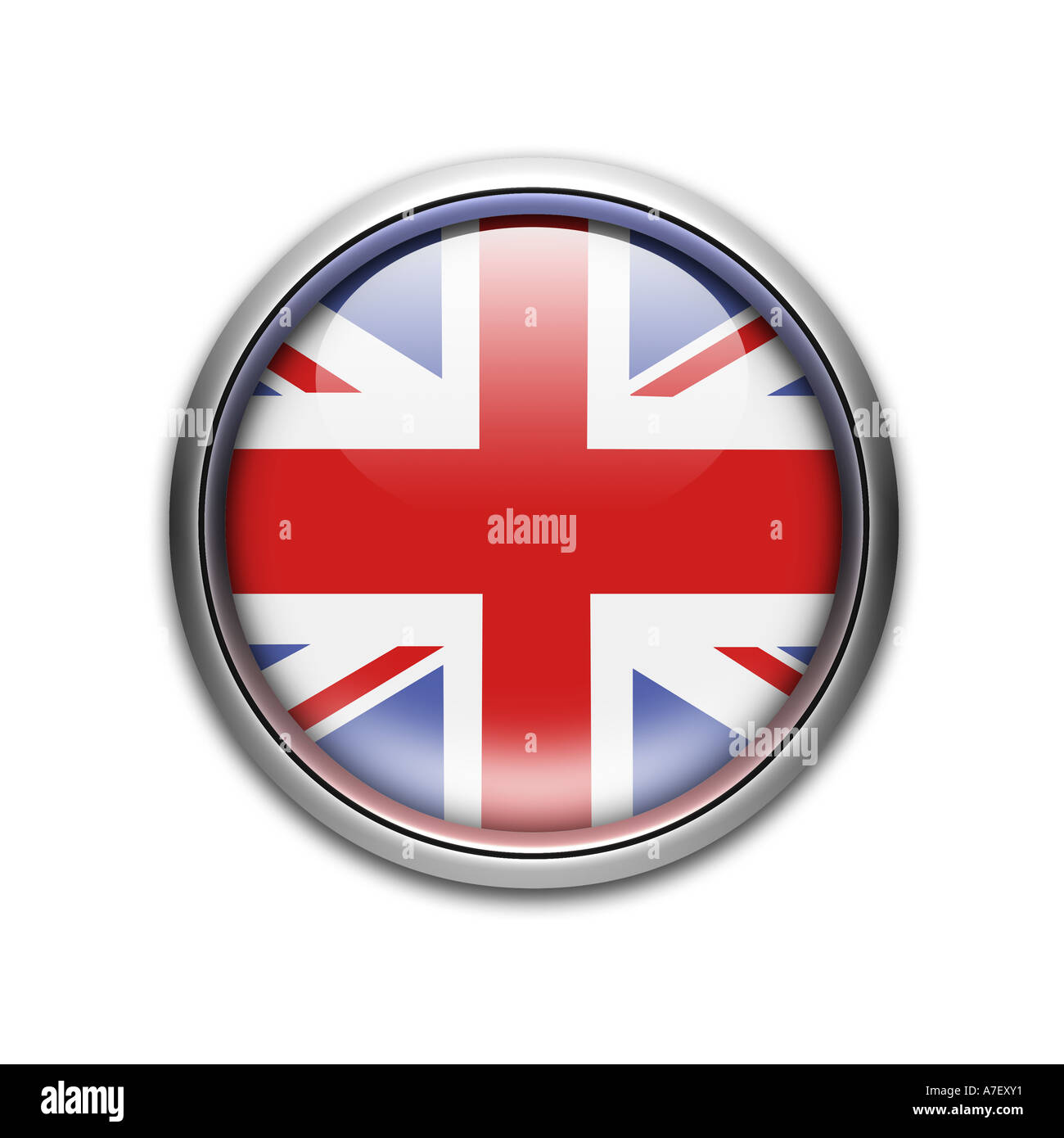 Flagge Großbritannien gb Vereinigtes Königreich Großbritannien Stockfoto