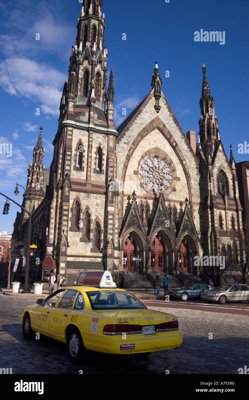 Stock Foto von Mount Vernon Place United Methodist Church Stockfoto