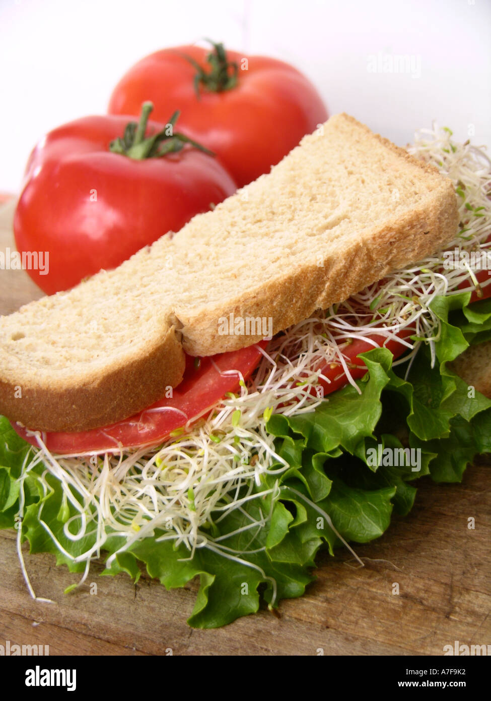 Gesunde Sandwich Stockfoto