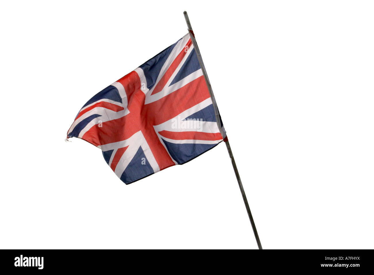 Die britische Union Flag. Stockfoto