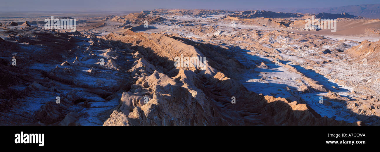 das Val de Lunar nr San Pedro Atacama-Wüste in Chile Stockfoto