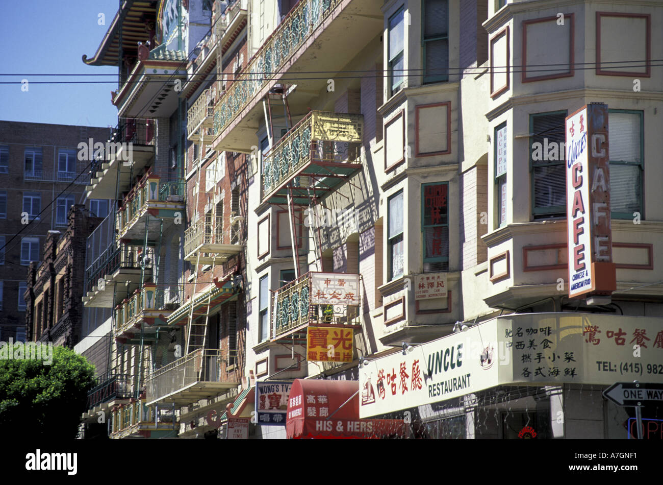 USA, Kalifornien, San Francisco Chinatown Stockfoto