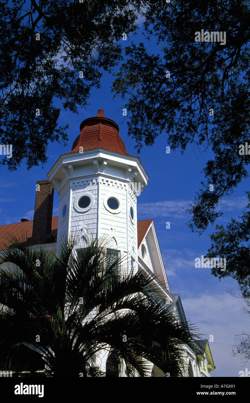 N.a. USA, Georgia, Savannah.  Savannah Architektur. Stockfoto