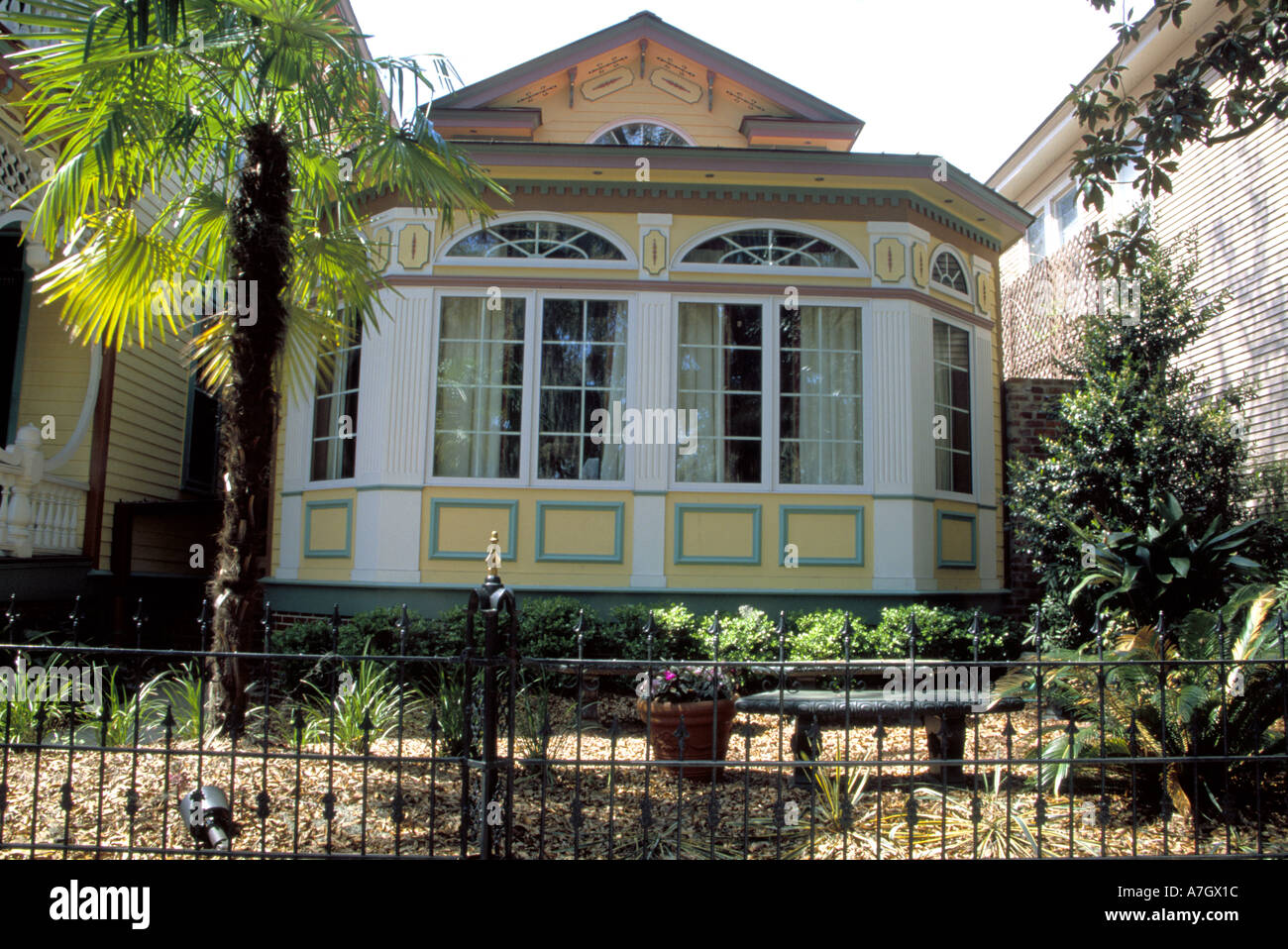 N.a. USA, Georgia, Savannah.  Lebkuchen-Haus B & b. Stockfoto