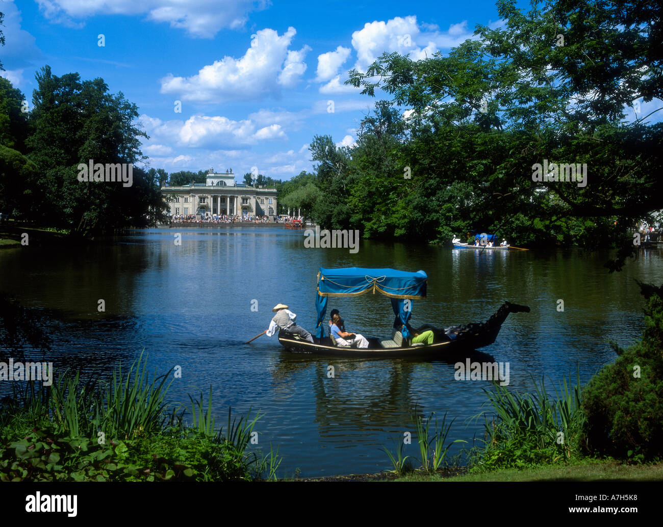Warschau, Royal Lazienki Palace Gardens Stockfoto