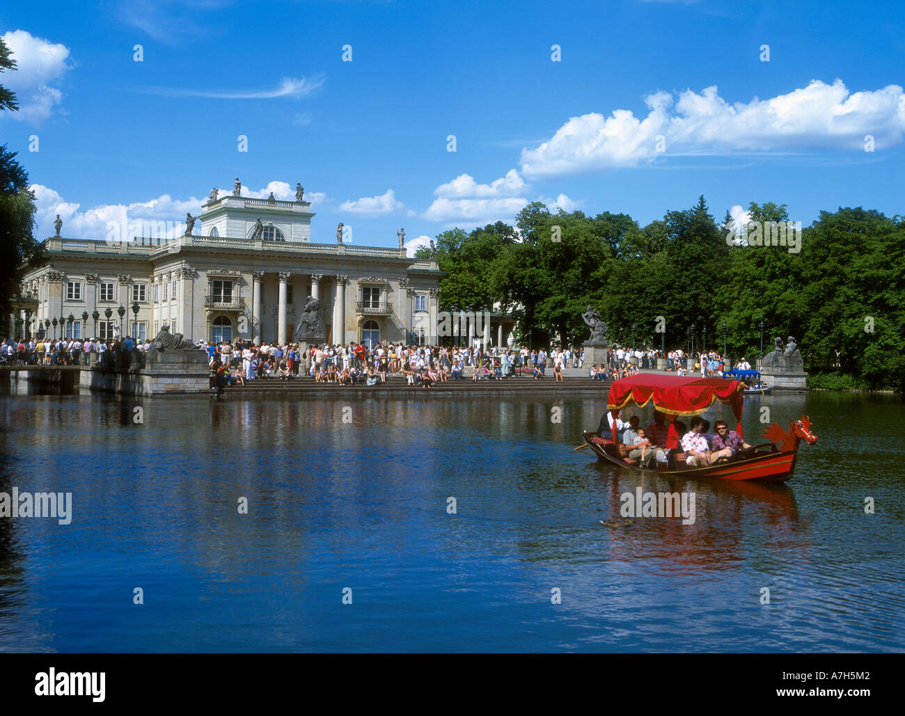 Warschau, Royal Lazienki Palace Gardens Stockfoto
